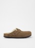Boston clog van suède - Bruin