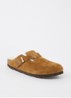 Boston clog van suède - Cognac