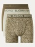 Boxershort met logoband in 3-pack - Groen