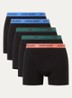 Boxershorts met logoband in 3-pack - Zwart