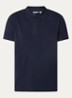 Regular fit polo van piqué katoen - Donkerblauw