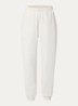 Studio high waist joggingbroek met steekzakken - Gebroken wit