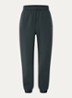Studio high waist joggingbroek met steekzakken - Donkergroen