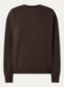 Studio Oversized sweater met logo - Bruin