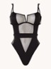 Orla body met beugel en mesh - Zwart