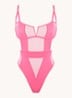 Orla body met beugel en mesh - Fuchsia
