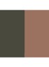 Dual-Ended Long Wear Cream Shadow Stick - oogschaduwstick - Gilded Green / Café