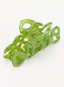 Love haarclip 8 cm - Groen