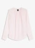 Banorah blouse in zijdeblend - Light/Pastel Pink-680 / Roze