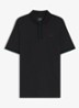 BOSS x ASTON MARTIN regular fit polo met logo - Zwart