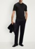 BOSS x ASTON MARTIN T-shirt met gestreept detail - Zwart