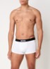 Boxershorts met logoband in 3-pack - Wit