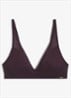 Bralette van kant - Dark Purple-505 / Paars