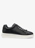 Bulton Runn sneaker van leer - Zwart