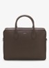 Businesstas van leer - Dark Brown-209 / Bruin