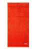 Edge badhanddoek 50 x 100 cm - Oranjerood