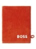 Edge washand - 15 x 21 cm - Oranjerood