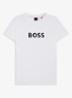 Elogo T-shirt met logo - Wit