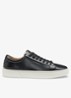 Gary sneaker van leer - Zwart