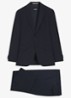 H-Jeckson regular fit 2-delig pak in scheerwolblend - Donkerblauw