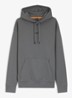 Hoodie met logo - Donkergrijs