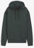 Hoodie met logo - Donkergroen