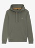 Hoodie van katoenen sweatstof met logopatch - Open Grey 076 / Grijs