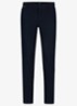 Kaito slim fit pantalon met stretch - Donkerblauw