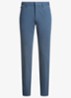 Kaito slim fit pantalon met stretch - Staalblauw