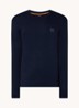 Donkerblauw