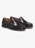 Loafer van leer met logo - Donkerrood