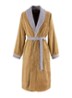 Lord badjas van katoen - unisex - Camel