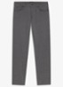 Maine straight fit pantalon met steekzakken - Donkergrijs