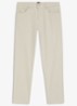Maine straight fit pantalon met steekzakken - Beige