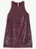 Mini jurk met pailletten - Medium Red-614 / Rood