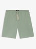 Mix&Match loose fit korte broek van sweatstof met steekzakken - Light/Pastel Green-330 / Groen
