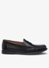Mocassin van leer - Zwart