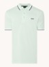 Paddy-polo van katoenpiqué - Open Green-388 / Groen