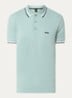 Paddy-polo van katoenpiqué - Open Green-357 / Groen