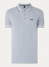 Paddy-polo van katoenpiqué - Dark Grey-026 / Grijs
