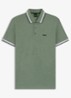 Paddy-polo van katoenpiqué - Mint