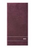 Plain badhanddoek - 600 g/m2 - 50 x 100 cm - Bordeauxrood