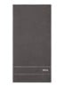 Plain badhanddoek - 600 g/m2 - 50 x 100 cm - Donkergrijs