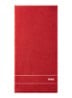 Plain badhanddoek - 600 g/m2 - 50 x 100 cm - Rood