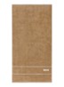 Plain badhanddoek - 600 g/m2 - 50 x 100 cm - Bruin