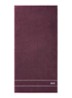 Plain badlaken - 600 gr/m2 - 70 x 140 cm - Bordeauxrood