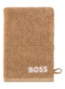 Plain washand - 600 g/m2 - 15 x 21 cm - Bruin
