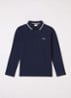 Polo met logo - Donkerblauw
