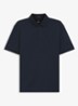 Polo met streepprint - Blauw
