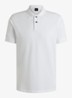 Prime regular fit polo van piqué katoen met logo - White-100 / Wit